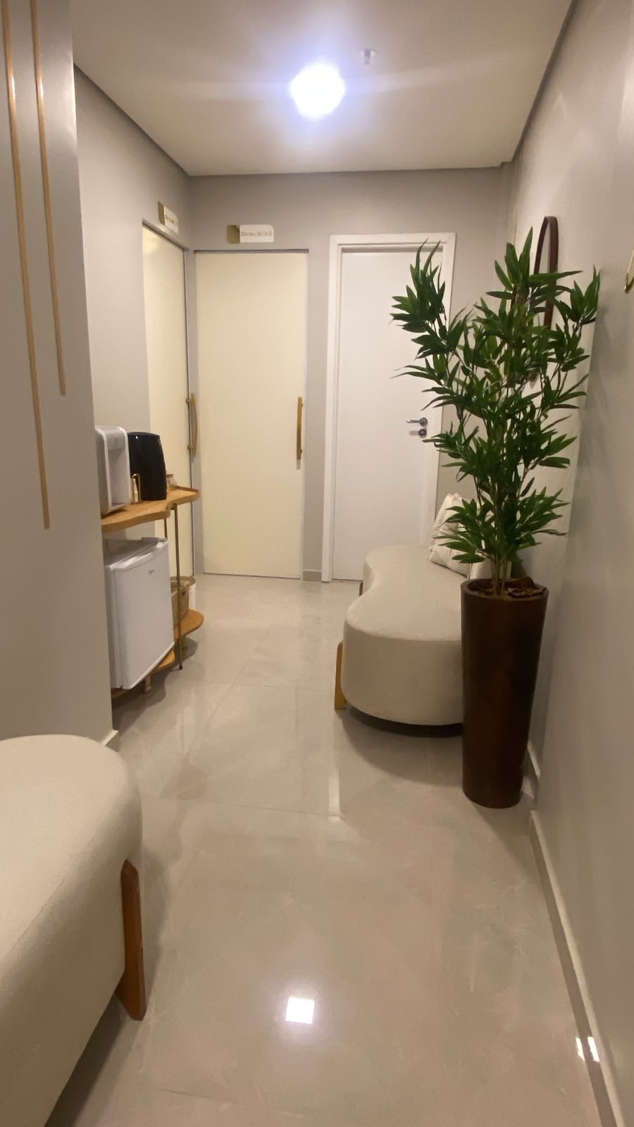 Recepção do consultório em Chácara Santo Antônio